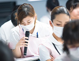 心のケア（看護部長といつでも相談できます）